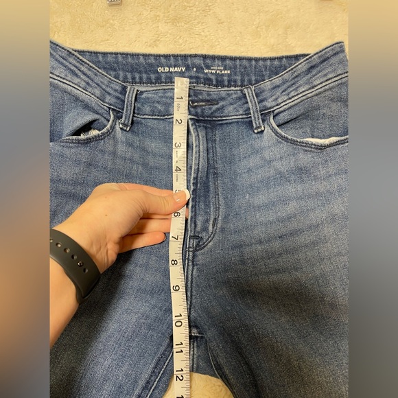Old Navy Blue Flare Women's Jeans - Picture 6 of 6